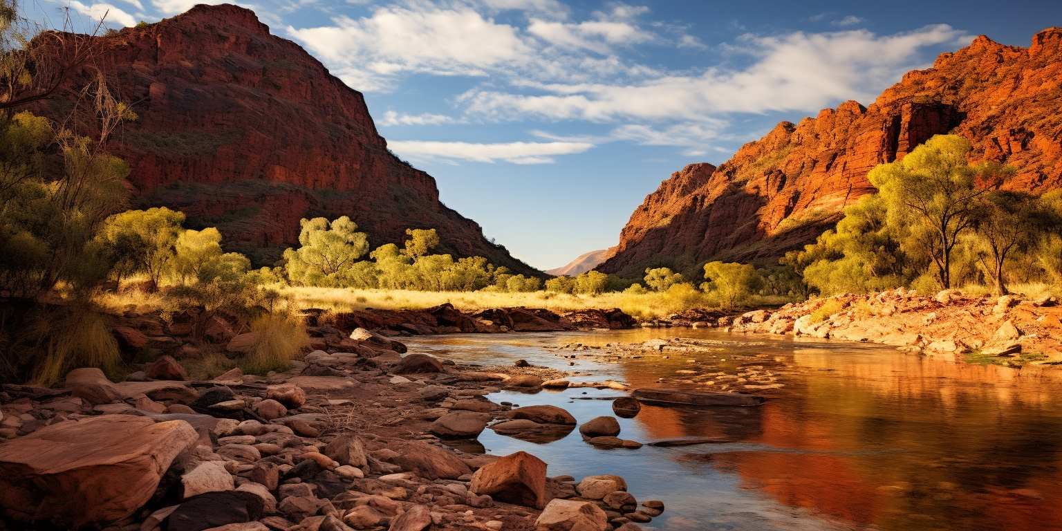 De la Alice Springs: Excursie de o Jumătate de Zi în Lanțurile Munților West MacDonnell