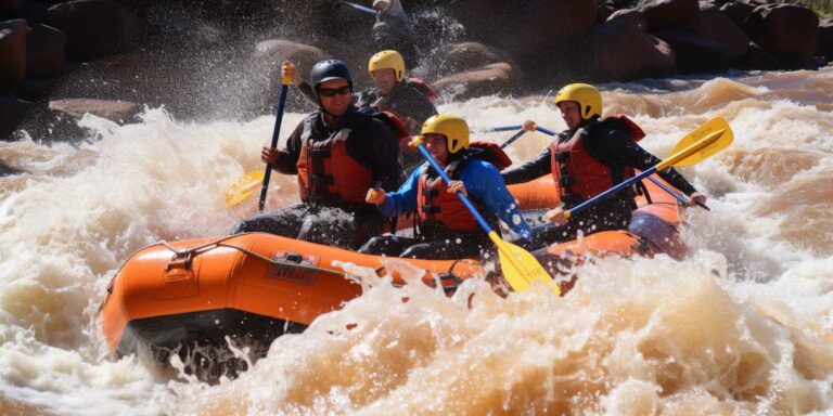 De la Kasane: Rafting pe ape albe de o zi întreagă