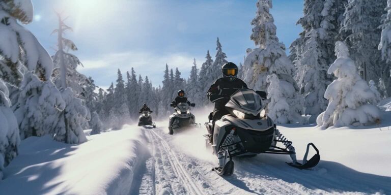 Depozit pentru Safari cu snowmobile cu instructor în Borovets