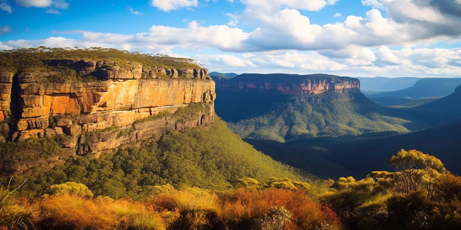 Descoperă frumusețea Munților Albaștri în Turul Munții Albaștri Featherdale și Wentworth Falls