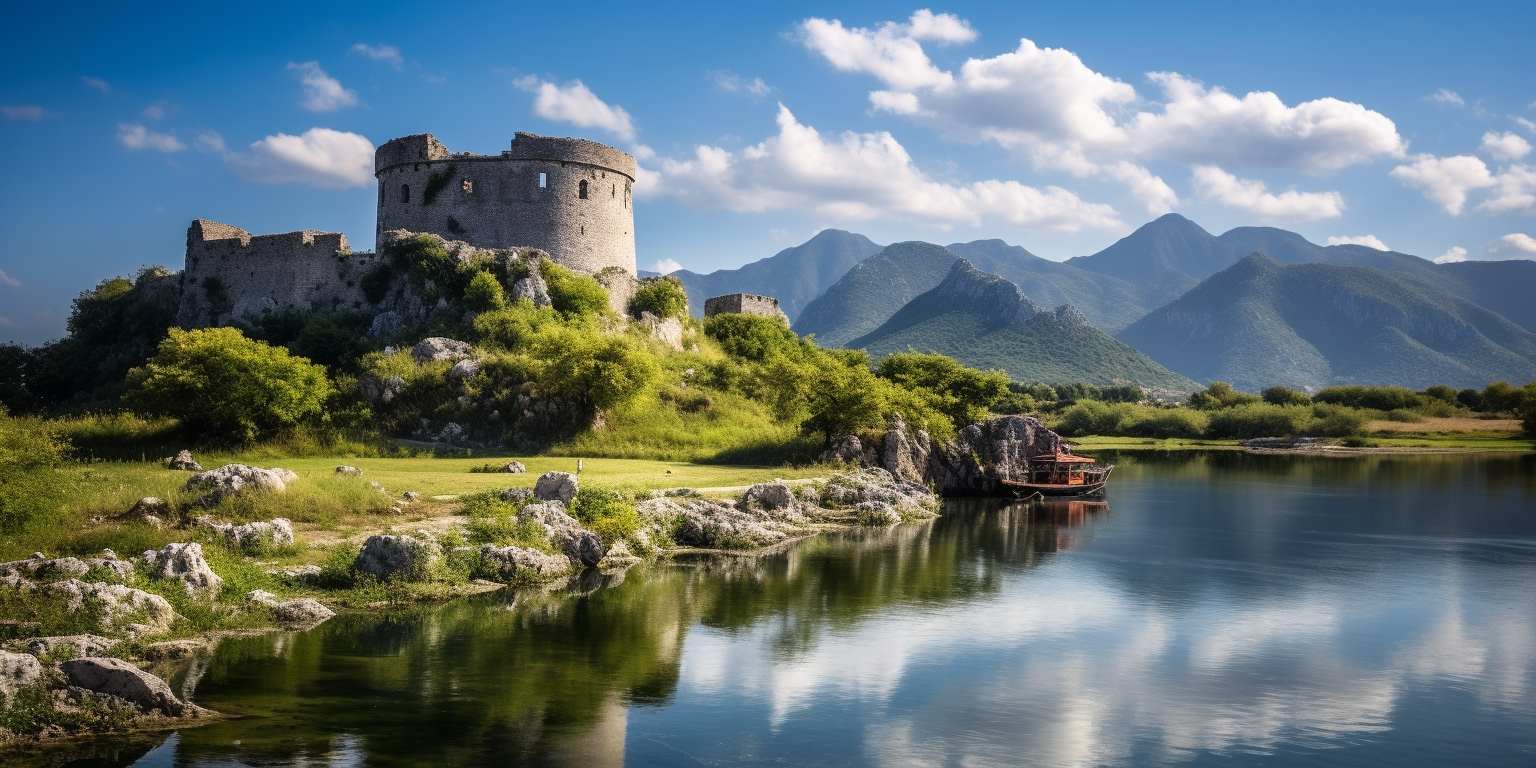 Descoperă frumusețea Shkoder: Excursie de o zi la Castelul Rozafa și Lacul Skadar