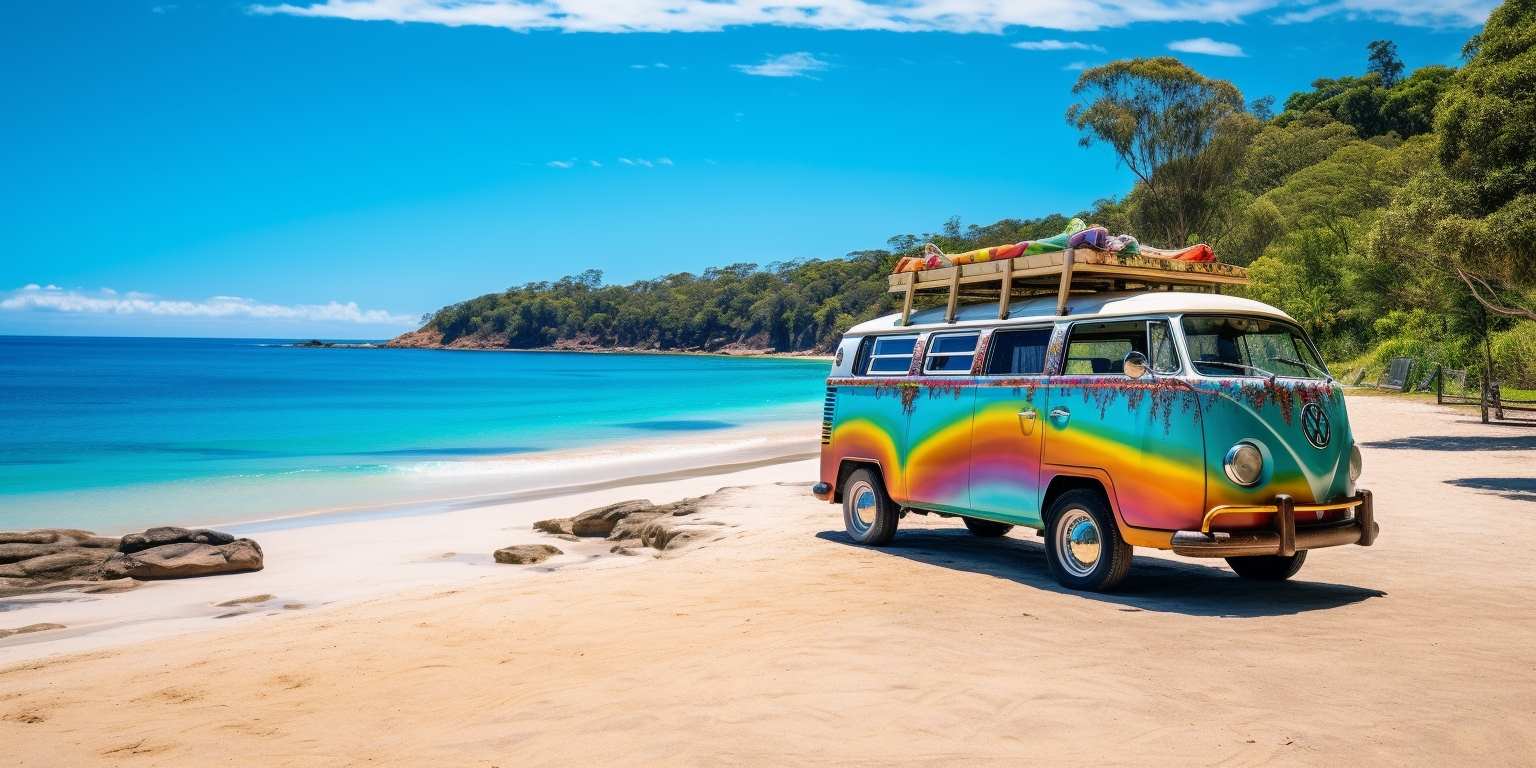 Descoperă frumusețea plajei Rainbow Beach prin Noosa Hinterland și Cooloola