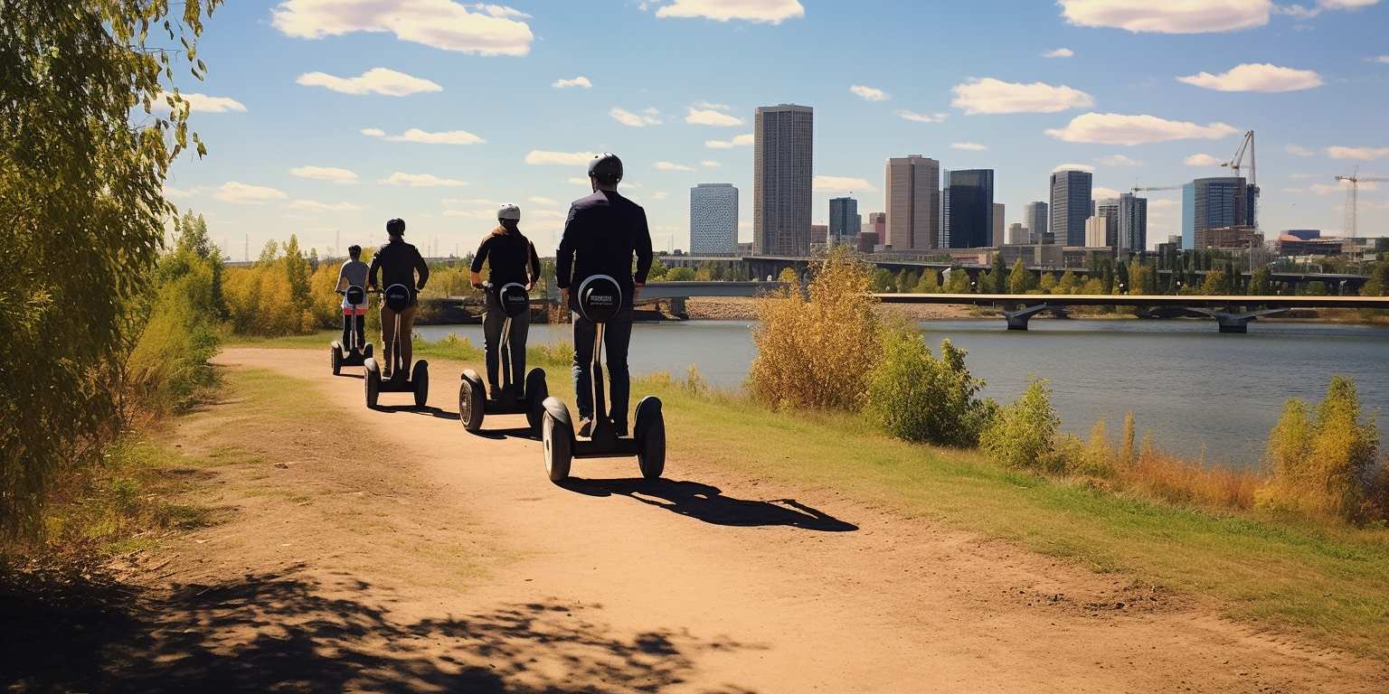 Descoperiți Frumusețea Parcului Louise McKinney într-o Aventură de O Oră cu Segway-ul