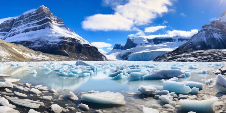 Din Banff: Excursie de o zi la ghețarul Athabasca și la Columbia Icefield