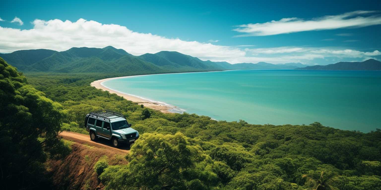 Din Cairns: Turul cu vehicul cu tracțiune integrală al pădurii tropicale Daintree și Cape Tribulation