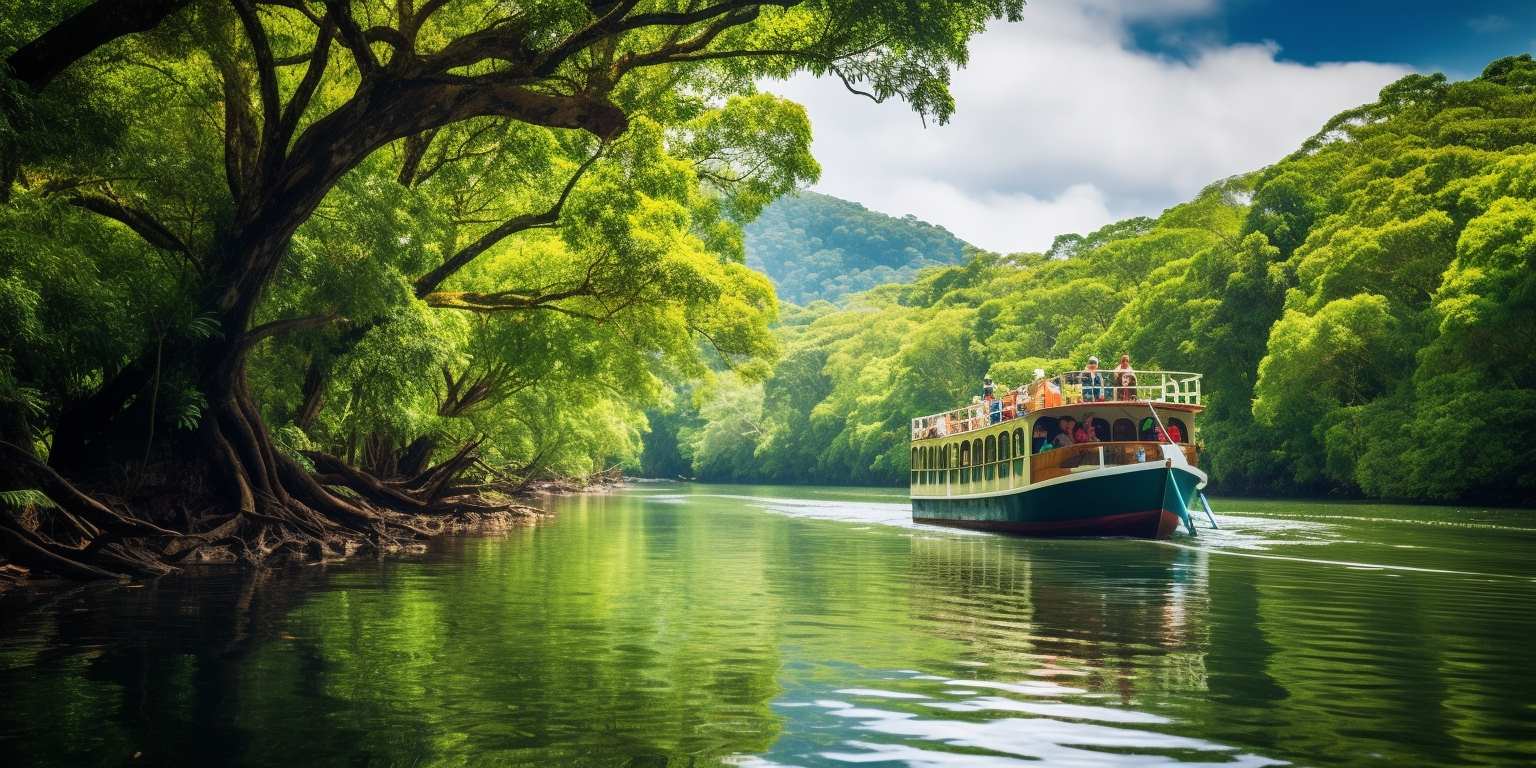 Din Cairns: Turul defileului Mossman Gorge și croazieră în pădurea tropicală Daintree