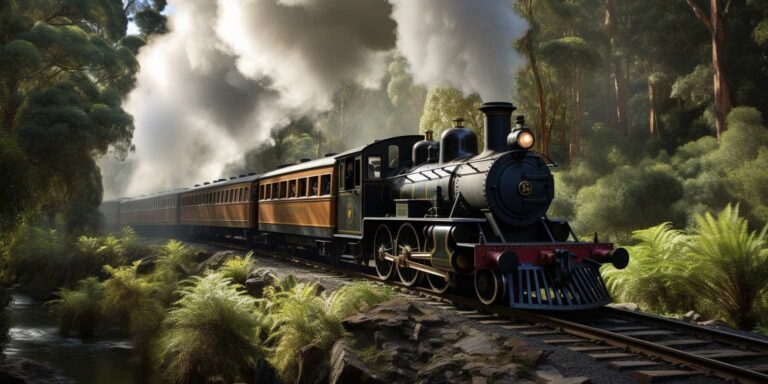 Din Melbourne: Trenul cu aburi Puffing Billy și turul vieții sălbatice