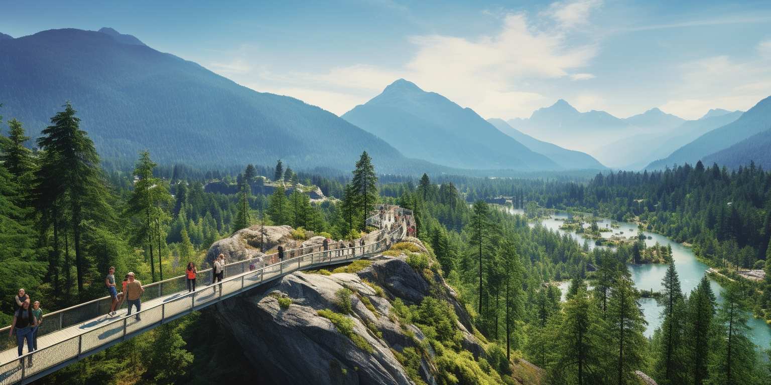 Evadați din agitatul Vancouver: Whistler și Shannon Falls Excursie privată de o zi