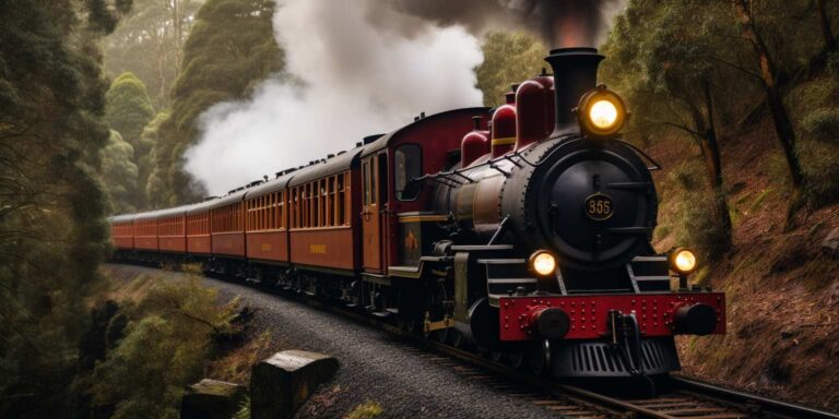 Excursie de o zi din Melbourne: Tur privat de la Melbourne la Puffing Billy și Yarra Valley