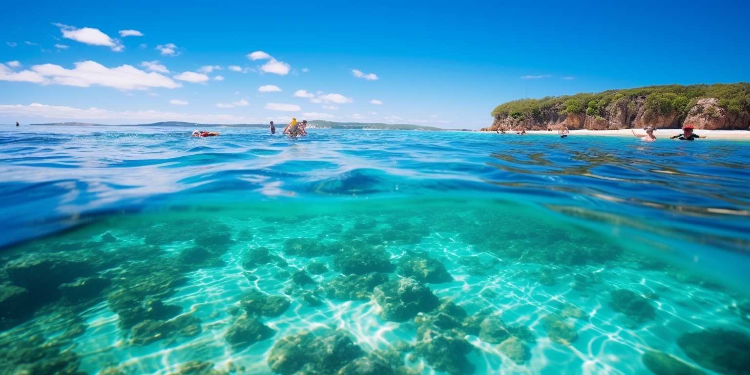 Excursie de o zi în Moreton Island: Snorkeling și Întâlnire cu Delfinii