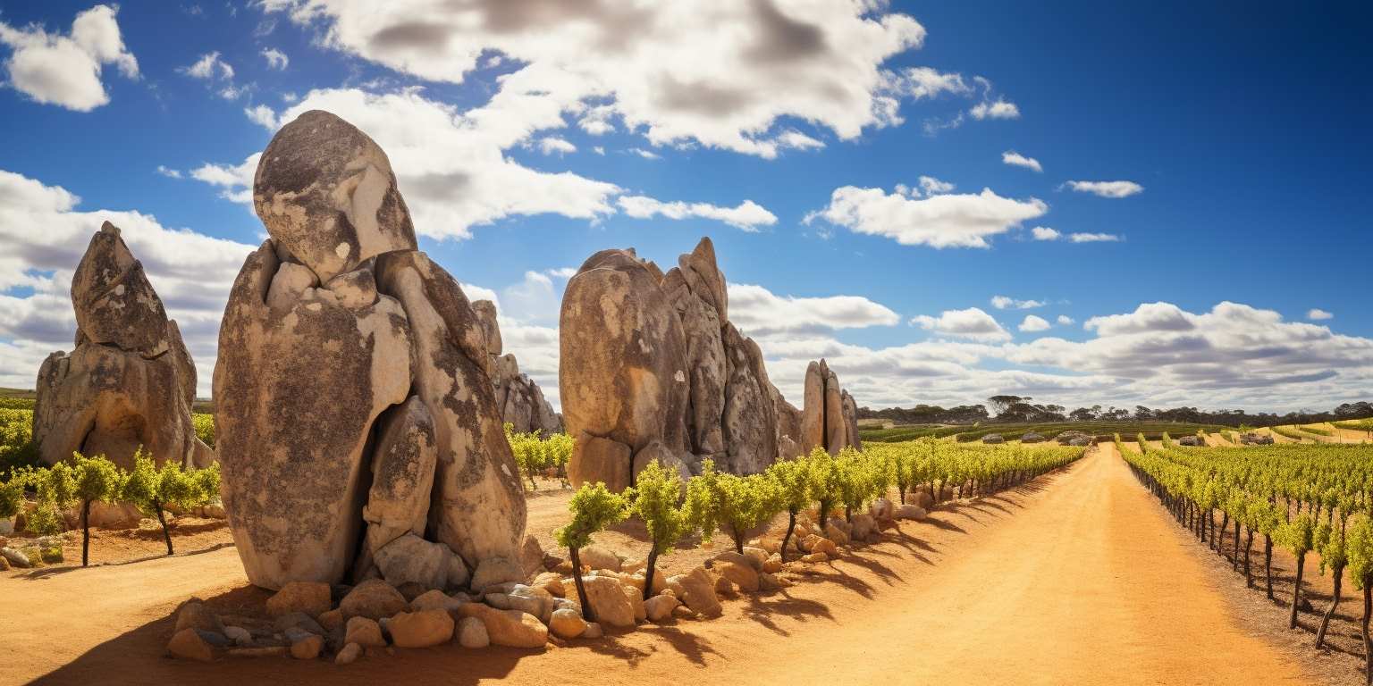 Excursie de o zi la Perth: Pinnacles și Swan Valley Wine Tour de o zi cu prânz