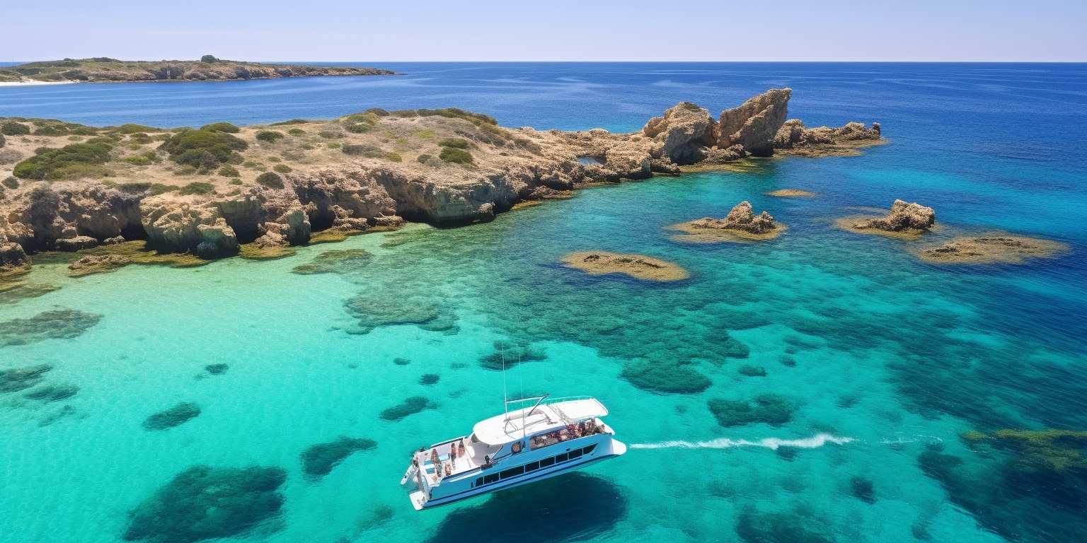 Excursie de o zi pe insula Rottnest cu feribotul și turul cu barca de aventură