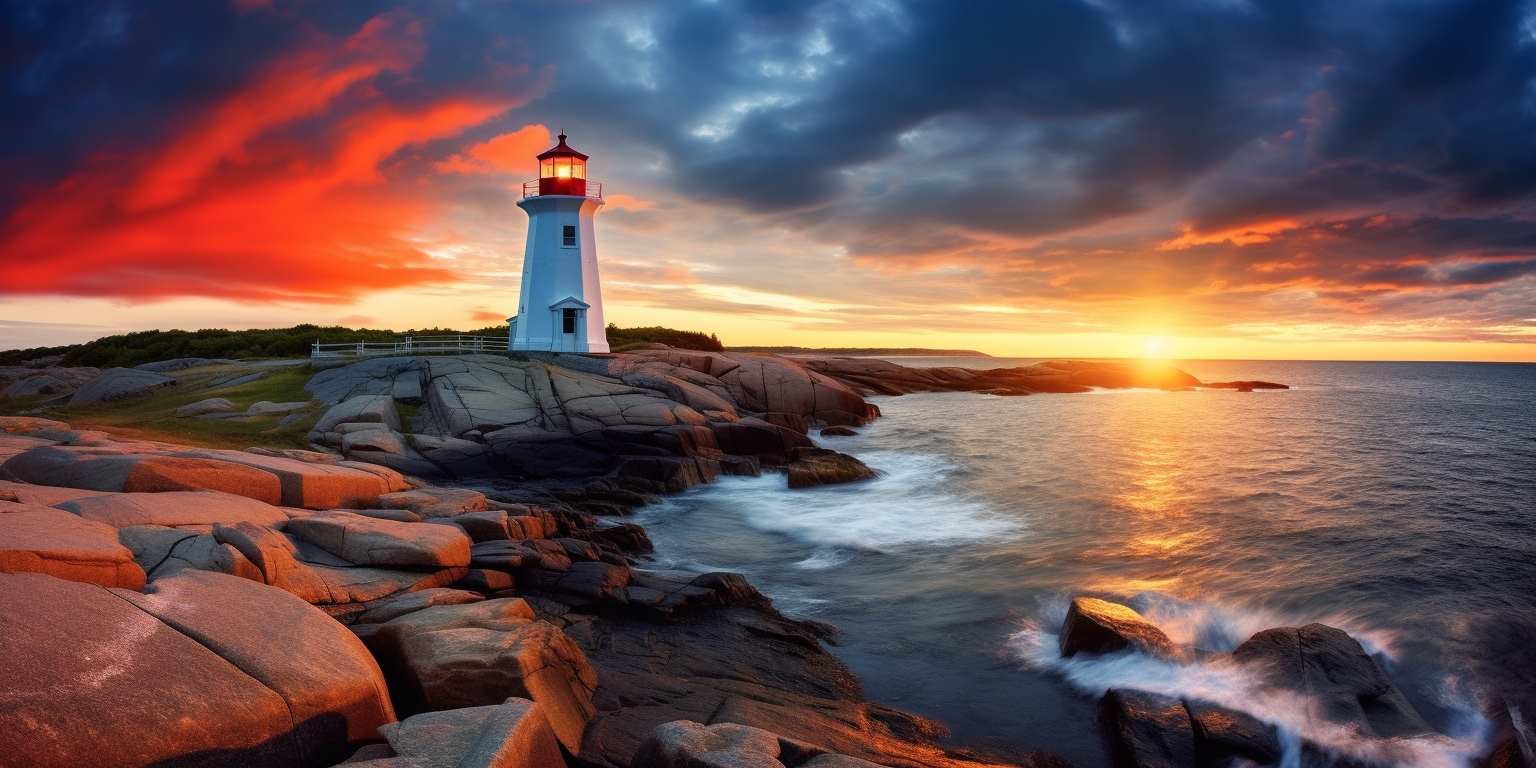 Excursie la apus în Halifax și la Peggy's Cove