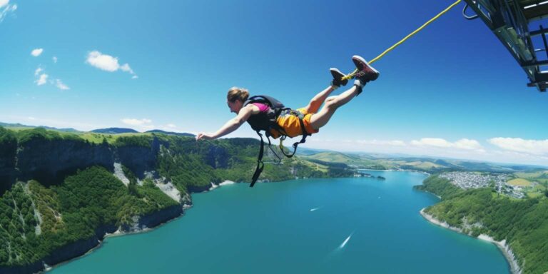 Experiența Extremă: Combo AJ Hackett Bungy Jump și Giant Swing