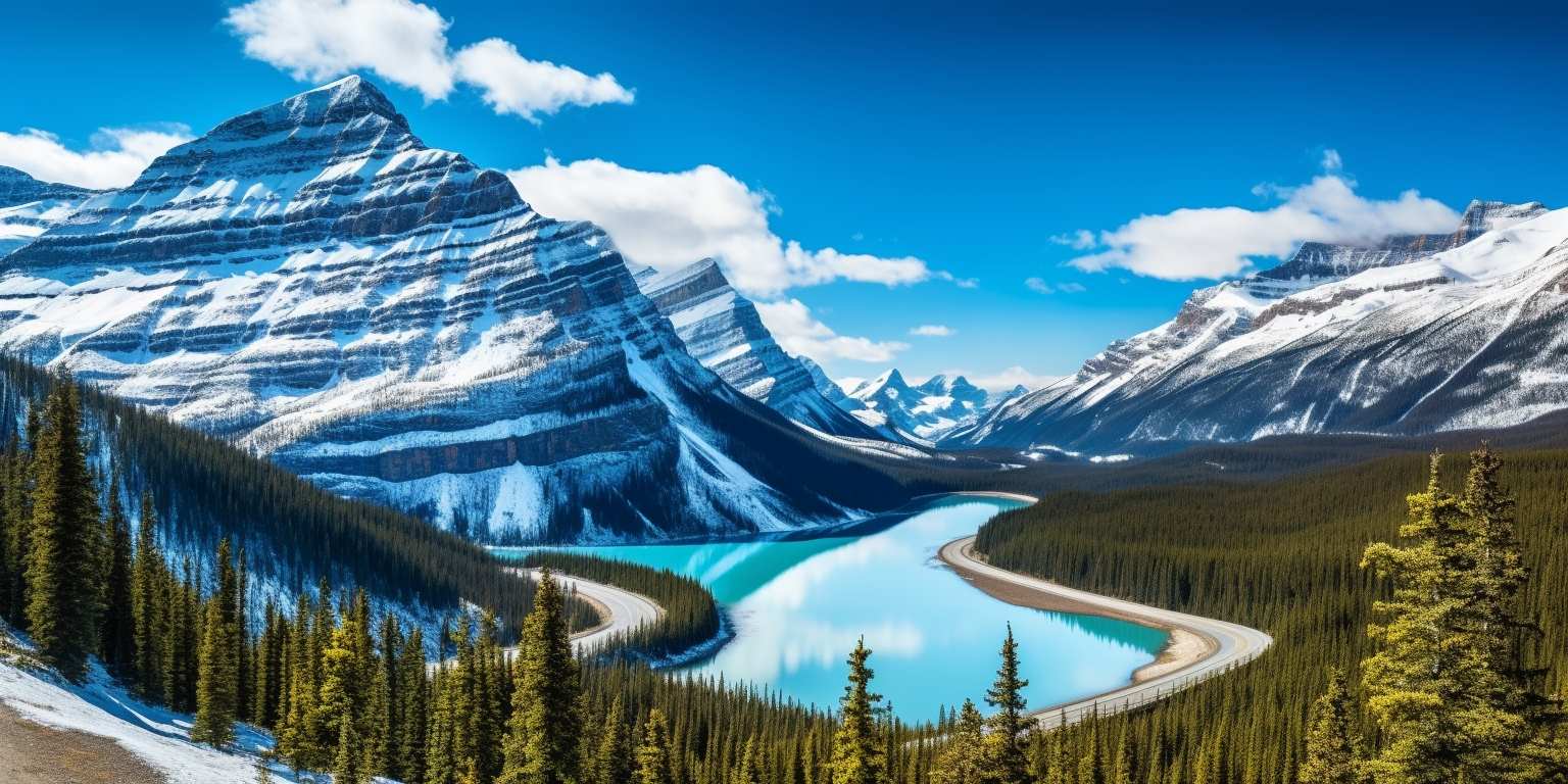 Explorând Frumusețile Munților Canadieni: Jasper la Banff sau Lake Louise cu Columbia Icefields