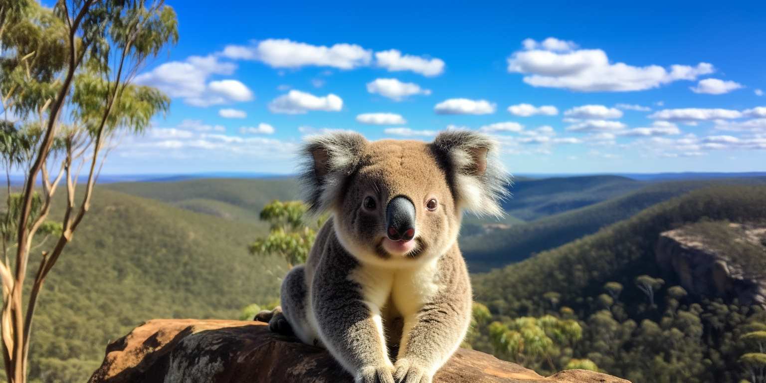 Explorarea frumuseții naturale a Munților Albaștri și întâlnirea apropiată cu cangurii și koala la Featherdale Wildlife Park: O excursie de o zi din Sydney