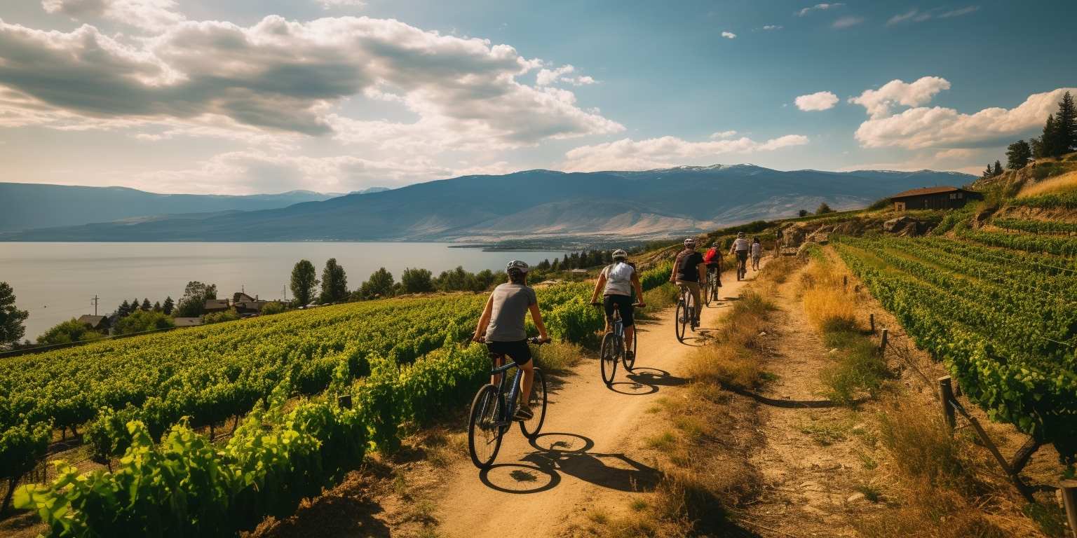 Kelowna: Turul cu biciclete electrice Bee Tour cu degustări