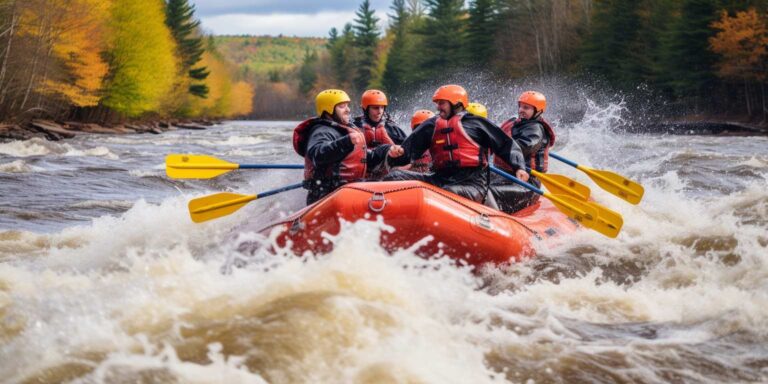 Mont-Tremblant: Jumătate de zi de rafting pe ape albe