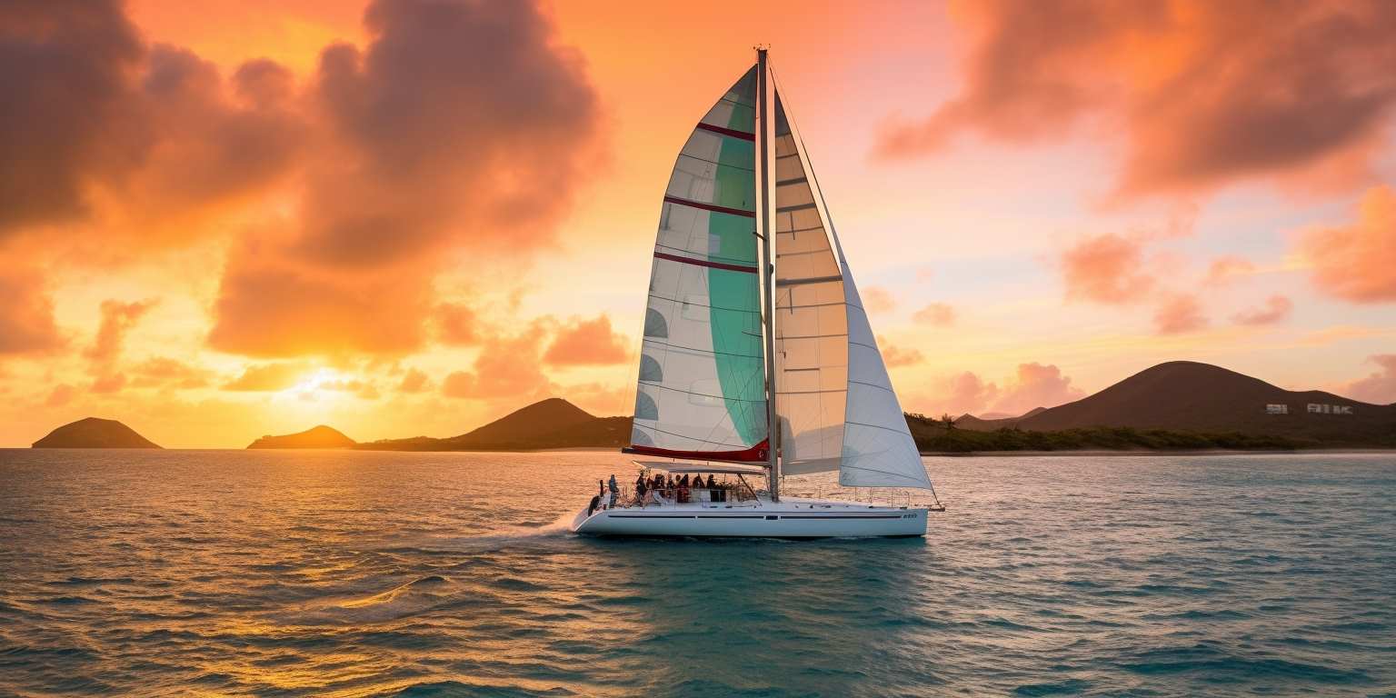 Plimbare la apus de soare pe un catamaran de lux în Port Douglas