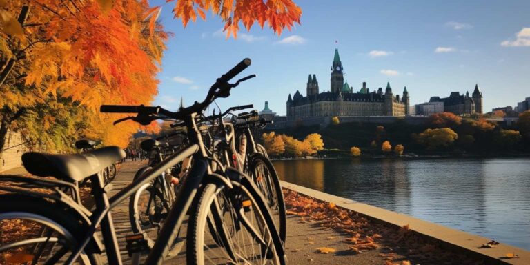 Vizitează Capitala Canadei pe Două Roți: Ottawa: Închiriere de Biciclete pentru 4 Ore